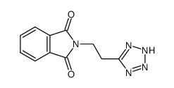 2-[2-(2H-tetrazol-5-yl)ethyl]isoindoline-1,3-dione Structure