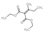 diethyl 2-butan-2-ylidenepropanedioate结构式