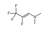 2,3,3,3-tetrafluoro-N,N-dimethylprop-1-en-1-amine结构式
