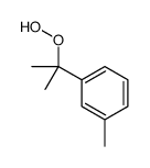 1-(2-hydroperoxypropan-2-yl)-3-methylbenzene结构式