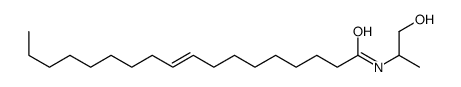 N-(1-hydroxypropan-2-yl)octadec-9-enamide结构式