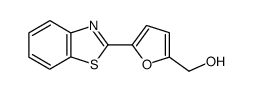 (5-benzothiazol-2-yl-furan-2-yl)-methanol Structure