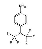 4-(1,1,1,3,3,3-hexafluoropropan-2-yl)aniline Structure