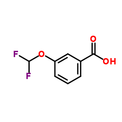 3-(Difluoromethoxy)benzoic acid Structure