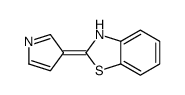 2-pyrrol-3-ylidene-3H-1,3-benzothiazole结构式