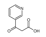 3-oxo-3-pyridin-3-ylpropanoic acid结构式