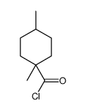 1,4-dimethylcyclohexane-1-carbonyl chloride Structure