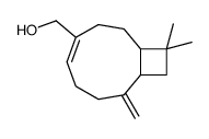 11,11-dimethyl-8-methylene-Bicyclo[7.2.0]undec-4-ene-4-methanol Structure