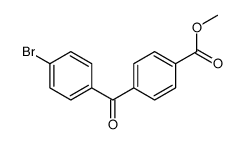 methyl 4-(4-bromobenzoyl)benzoate结构式