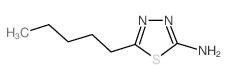 4-thiadiazole,2-amino-5-pentyl-3 structure