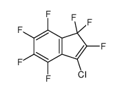 3-chloro-1,1,2,4,5,6,7-heptafluoroindene Structure