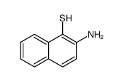 2-Amino-1-naphthalenethiol Structure