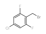 4-Chloro-2,6-difluorobenzyl bromide structure