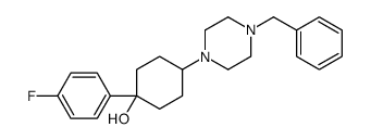 4-(4-benzylpiperazin-1-yl)-1-(4-fluorophenyl)cyclohexan-1-ol Structure