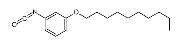 1-decoxy-3-isocyanatobenzene Structure