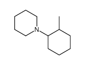 1-(2-methylcyclohexyl)piperidine结构式