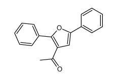 1-(2,5-diphenylfuran-3-yl)ethanone结构式