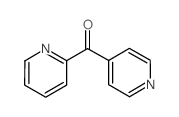 吡啶-2-基(吡啶-4-基)甲酮结构式