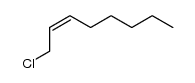 (Z)-1-chloro-2-octene Structure