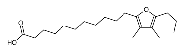 3,4-Dimethyl-5-propyl-2-furanundecanoic Acid结构式