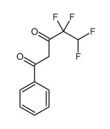 4,4,5,5-tetrafluoro-1-phenylpentane-1,3-dione结构式