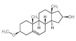 Androst-5-en-16b-ol, 3b-methoxy- (8CI) Structure