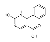 1,2,3,4-TETRAHYDRO-6-METHYL-2-OXO-4-PHENYL-5-PYRIMIDINECARBOXYLIC ACID Structure