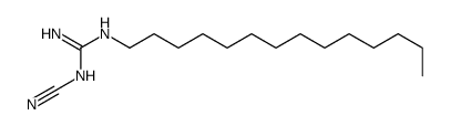 1-cyano-2-tetradecylguanidine Structure