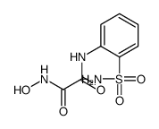 N'-hydroxy-N-(2-sulfamoylphenyl)oxamide结构式
