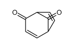 bicyclo[3.2.1]octa-2,6-diene-4,8-dione结构式