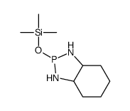 1,3,3a,4,5,6,7,7a-octahydrobenzo[d][1,3,2]diazaphosphol-2-yloxy(trimethyl)silane结构式
