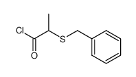 2-benzylsulfanyl-propionyl chloride Structure