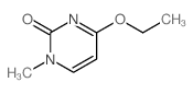 2(1H)-Pyrimidinone, 4-ethoxy-1-methyl- structure