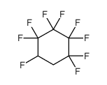 1,1,2,2,3,3,4,4,5-nonafluorocyclohexane结构式