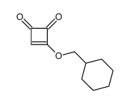 3-(cyclohexylmethoxy)cyclobut-3-ene-1,2-dione Structure