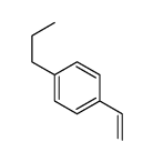 1-ethenyl-4-propylbenzene Structure