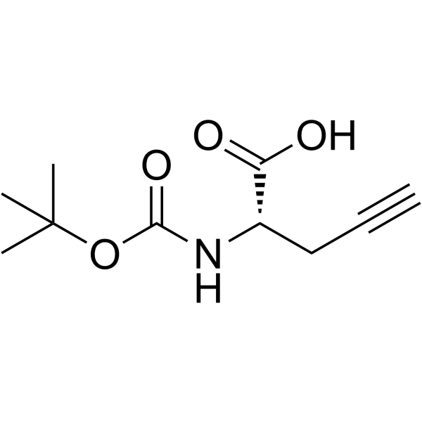 Boc-L-炔丙基甘氨酸图片