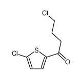 4-chloro-1-(5-chlorothiophen-2-yl)butan-1-one structure