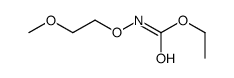 ethyl N-(2-methoxyethoxy)carbamate Structure