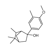5-(4-methoxy-3-methylphenyl)-2,2,3-trimethylbicyclo[2.2.1]heptan-5-ol Structure