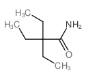 Butanamide, 2,2-diethyl-结构式