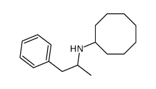 N-(1-phenylpropan-2-yl)cyclooctanamine Structure