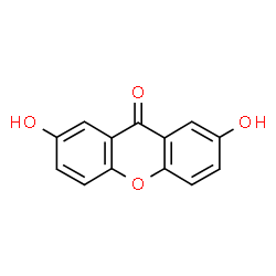 2,7-Dihydroxyxanthone structure