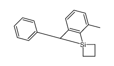 1-(2,6-dimethylphenyl)-1-phenylsiletane Structure