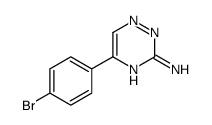 5-(4-Bromophenyl)-1,2,4-triazin-3-amine结构式