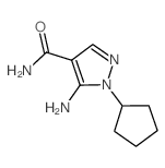 5-AMINO-1-CYCLOPENTYL-1H-PYRAZOLE-4-CARBOXAMIDE picture