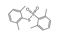 2,6-Xylyl 2,5-xylenethiosulfonate结构式