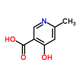 4-Hydroxy-6-methylnicotinic acid Structure