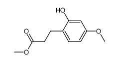 1,2-seco-dihydromethylumbelliferone methyl ester Structure
