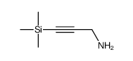 2-Propyn-1-amine, 3-(trimethylsilyl)-结构式